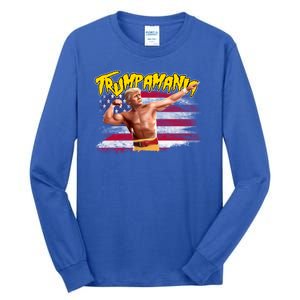 Donald Trump Republican Wrestling Meme Trumpamania Funny Tall Long Sleeve T-Shirt