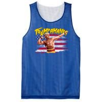 Donald Trump Republican Wrestling Meme Trumpamania Funny Mesh Reversible Basketball Jersey Tank