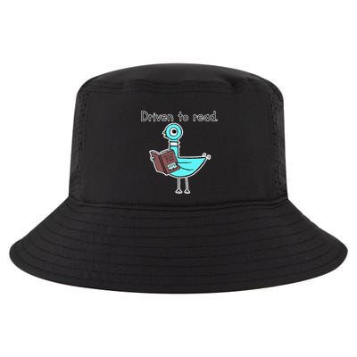 Driven To Read Pigeon Library Reading Books Reader Cool Comfort Performance Bucket Hat