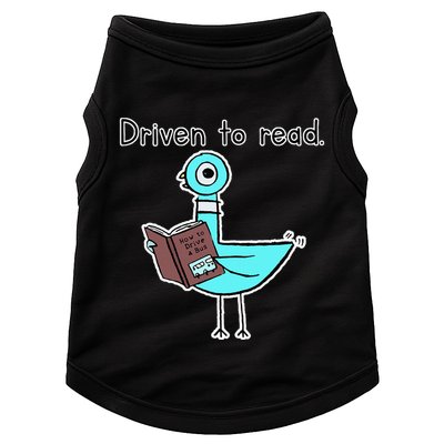 Driven To Read Pigeon Library Reading Books Reader Doggie Tank