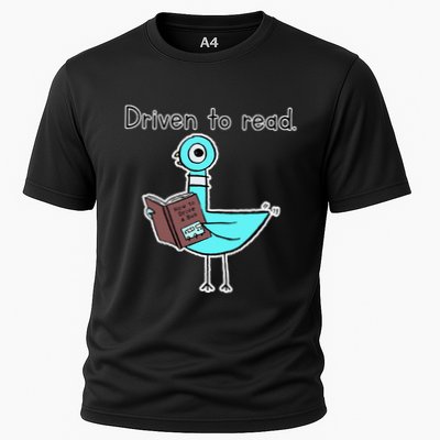 Driven To Read Pigeon Library Reading Books Reader Performance Shirt