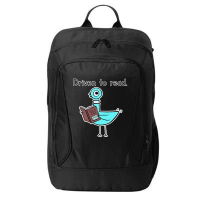Driven To Read Pigeon Library Reading Books Reader City Backpack