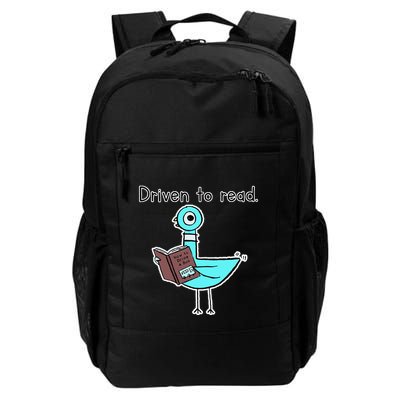 Driven To Read Pigeon Library Reading Books Reader Backpack