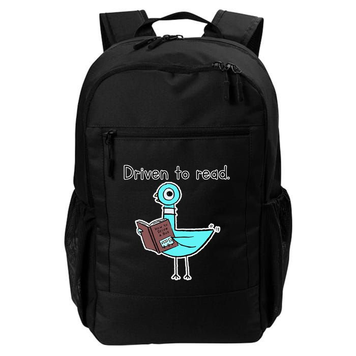 Driven To Read Pigeon Library Reading Books Reader Backpack