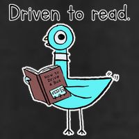 Driven To Read Pigeon Library Reading Books Reader Adult Drive Performance Visor