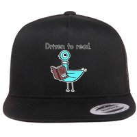Driven To Read Pigeon Library Reading Books Reader Flatbill Hat