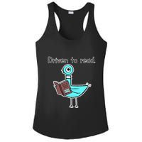 Driven To Read Pigeon Library Reading Books Reader Ladies PosiCharge Competitor Racerback Tank