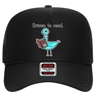 Driven To Read Pigeon Library Reading Books Reader Trucker Hat