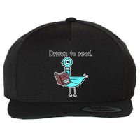 Driven To Read Pigeon Library Reading Books Reader Wool Snapback Cap