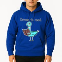 Driven To Read Pigeon Library Reading Books Reader Hoodie