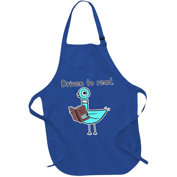 Driven To Read Pigeon Library Reading Books Reader Apron