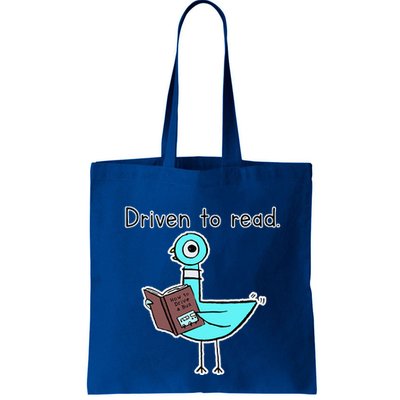 Driven To Read Pigeon Library Reading Books Reader Bag
