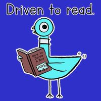 Driven To Read Pigeon Library Reading Books Reader Premium T-Shirt