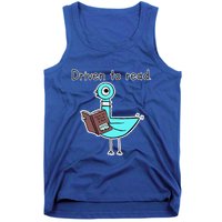 Driven To Read Pigeon Library Reading Books Reader Tank Top