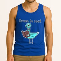 Driven To Read Pigeon Library Reading Books Reader Tank Top