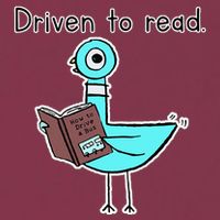 Driven To Read Pigeon Library Reading Books Reader 16oz Travel Tumbler