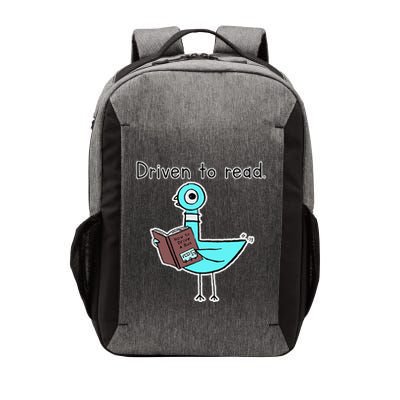 Driven To Read Pigeon Library Reading Books Reader Vector Backpack