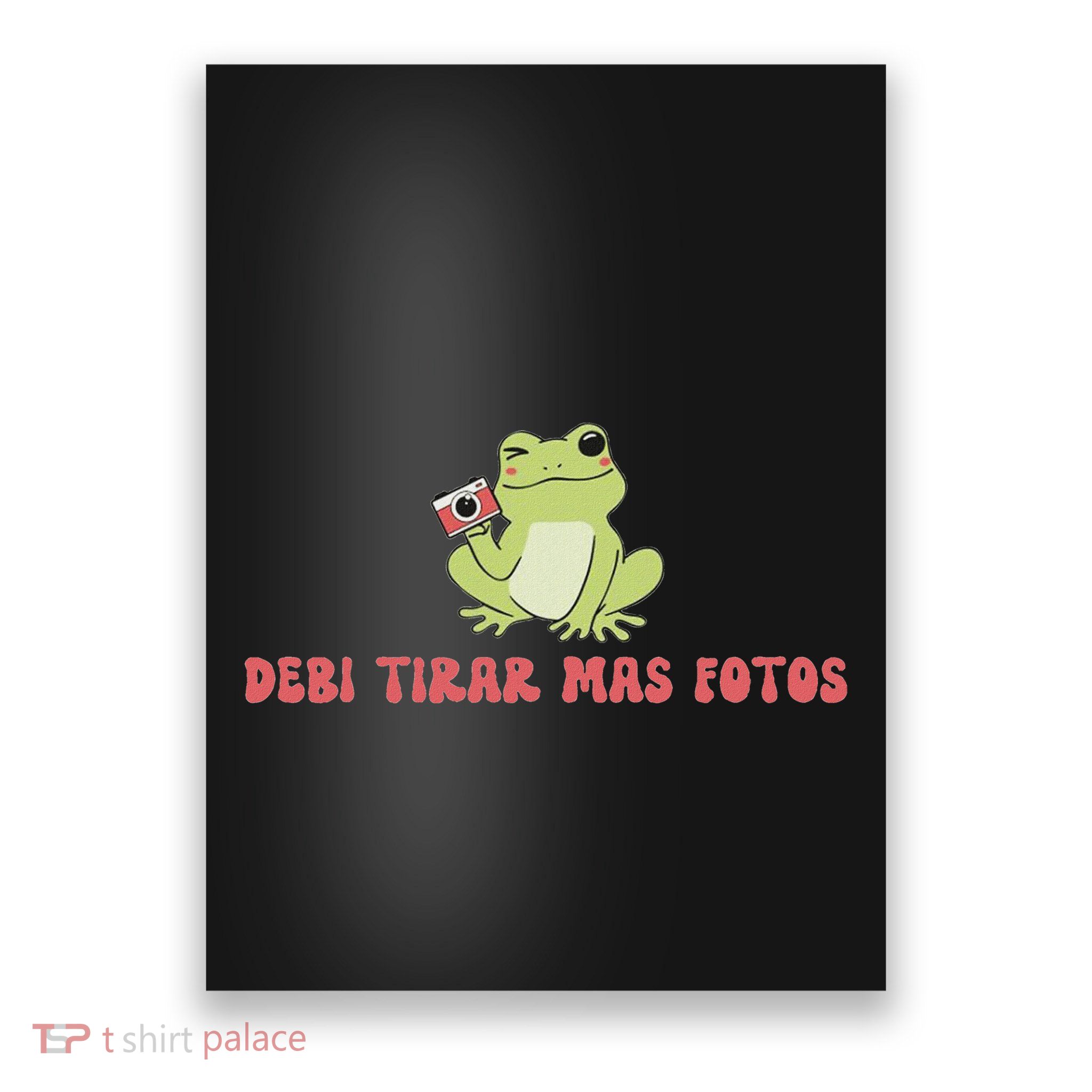 Debi Tirar Retro Mas Fotos Album Frog Lover Design Poster