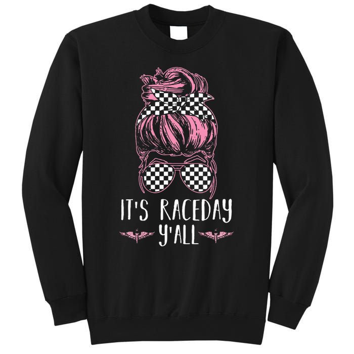 Dirt Track Racing Race ItS Race Day YAll Car Racing Sweatshirt