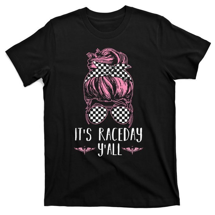 Dirt Track Racing Race ItS Race Day YAll Car Racing T-Shirt