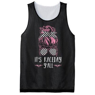 Dirt Track Racing Race ItS Race Day YAll Car Racing Mesh Reversible Basketball Jersey Tank