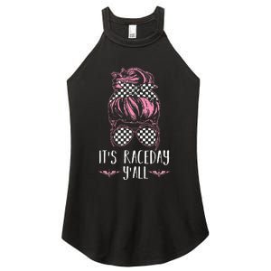 Dirt Track Racing Race ItS Race Day YAll Car Racing Women's Perfect Tri Rocker Tank