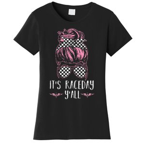 Dirt Track Racing Race ItS Race Day YAll Car Racing Women's T-Shirt