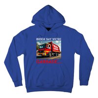 Donald Trump Rides In Garbage Truck Hoodie