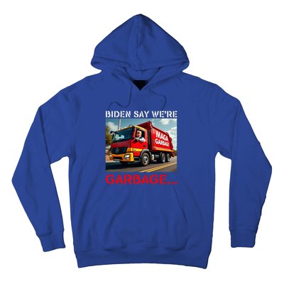 Donald Trump Rides In Garbage Truck Hoodie