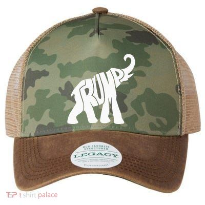 Donald Trump Republican Elephant For Supporters Legacy Tie Dye Trucker Hat