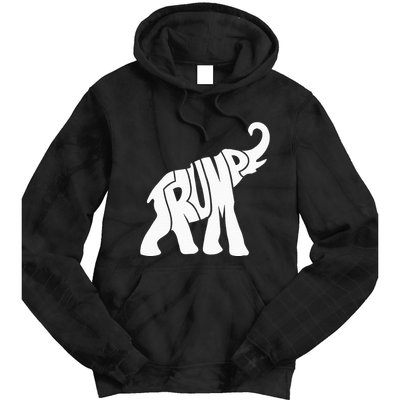 Donald Trump Republican Elephant For Supporters Tie Dye Hoodie