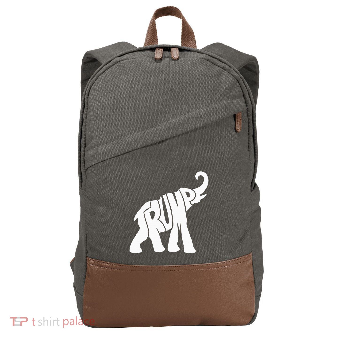 Donald Trump Republican Elephant For Supporters Cotton Canvas Backpack