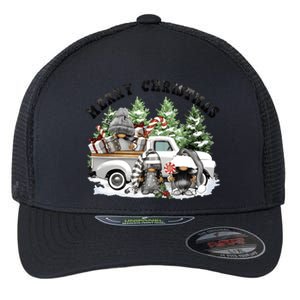 Dtf Transfers Ready To Press Merry Christmas Flexfit Unipanel Trucker Cap