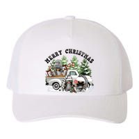 Dtf Transfers Ready To Press Merry Christmas Yupoong Adult 5-Panel Trucker Hat