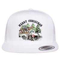 Dtf Transfers Ready To Press Merry Christmas Flat Bill Trucker Hat