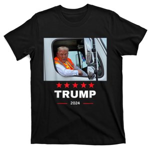 Donald Trump Rides In Garbage Truck T-Shirt