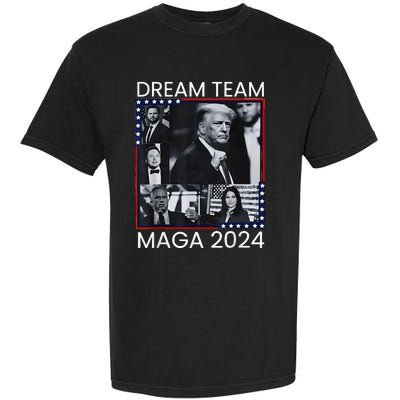 Dream Team Republican Trump Vance 2024 Garment-Dyed Heavyweight T-Shirt