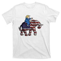 Donald Trump Riding Elephant Republicans Gift T-Shirt