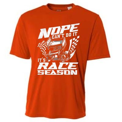 Dirt Track Racing Race Sprint Car Cooling Performance Crew T-Shirt