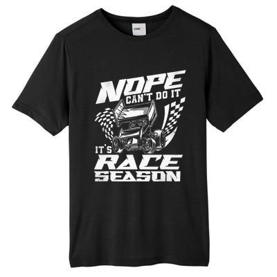 Dirt Track Racing Race Sprint Car Tall Fusion ChromaSoft Performance T-Shirt