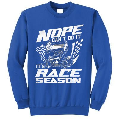 Dirt Track Racing Race Sprint Car Sweatshirt