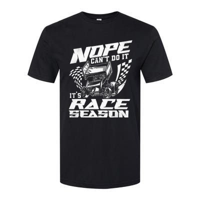 Dirt Track Racing Race Sprint Car Softstyle CVC T-Shirt