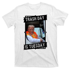 Donald Trump Rides In Garbage Truck T-Shirt