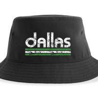Dallas Texas Retro Weathered Throwback Sustainable Bucket Hat