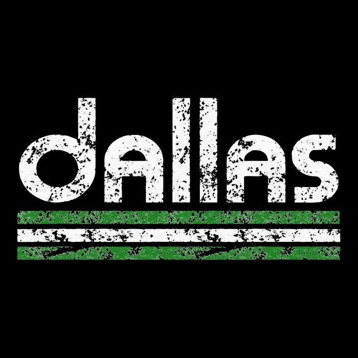 Dallas Texas Retro Weathered Throwback Sustainable Bucket Hat