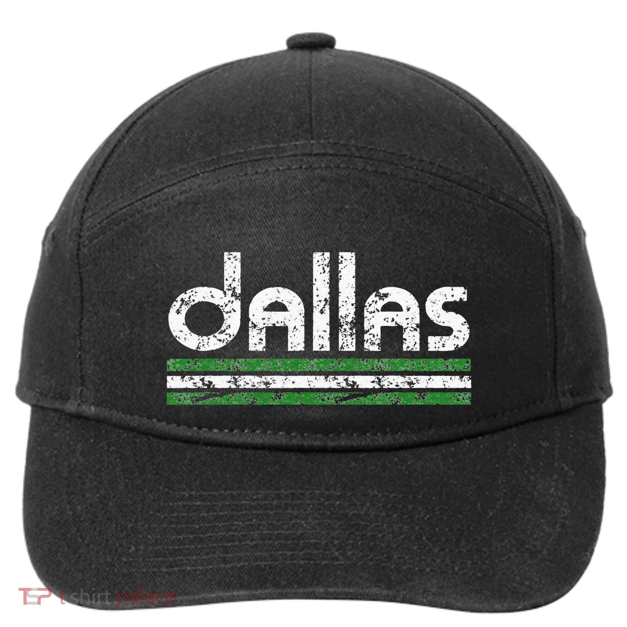 Dallas Texas Retro Weathered Throwback 7-Panel Snapback Hat