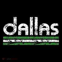 Dallas Texas Retro Weathered Throwback Poster