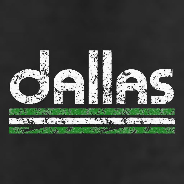 Dallas Texas Retro Weathered Throwback Golf Towel