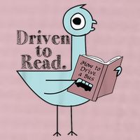 Driven To Read Pigeon Library Reading Books Readers 25L Jumbo Tote