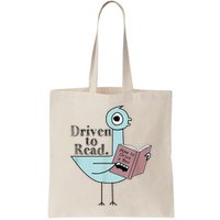 Driven To Read Pigeon Library Reading Books Readers Bag